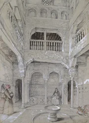 Eingang zu den Bädern in der Alhambra